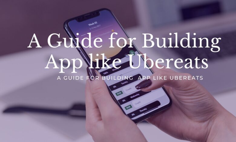 A Guide for Building App like Ubereats