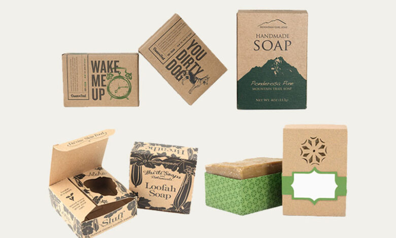 wholesale soap boxes kraft