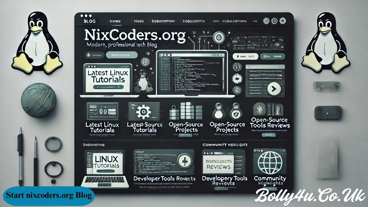 Start nixcoders.org Blog