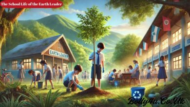 the school life of the earth leader