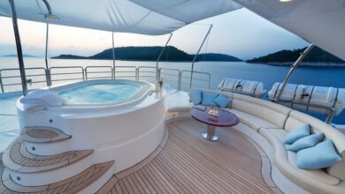 Persian Gulf On A Yacht