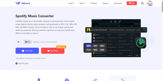 Meet ViWizard Spotify Music Converter: Your One-Stop Solution