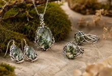 Best Fantasy Inspired Jewelry With Moss Agate