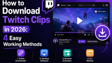 How to Download Twitch Clips in 2026: 4 Easy Working Methods